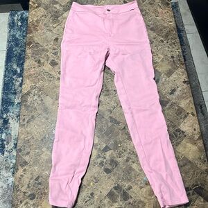 Pink skinny stretchy jeans size M/30